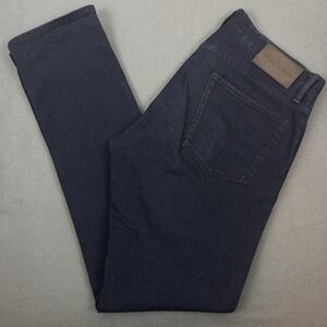 Ralph Lauren Purple Label Black Straight Jeans